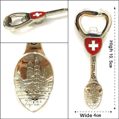 [HQ] Swiss Themed Metal Fridge Magnets&Bottle Opener