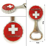 [HQ] Swiss Themed Metal Fridge Magnets&Bottle Opener