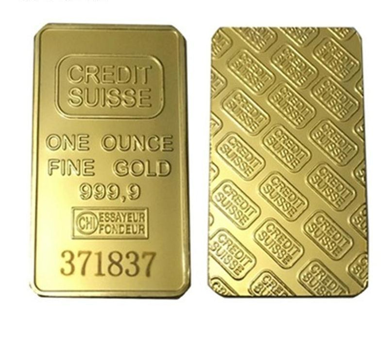 [HQ] Replica Of 1 Ounce 24K Gold Bar