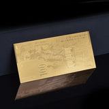 [HQ] Golden Replica Of 100 Swiss Franc Banknote