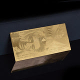 [HQ] Golden Replica Of 100 Swiss Franc Banknote