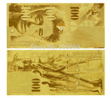[HQ] Golden Replica Of 100 Swiss Franc Banknote