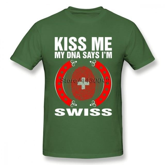 [HQ] My DNA Says I'm Swiss T-Shirt